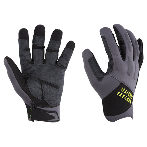 Mustang EP 3250 Full Finger Gloves - Grey/Black - Large