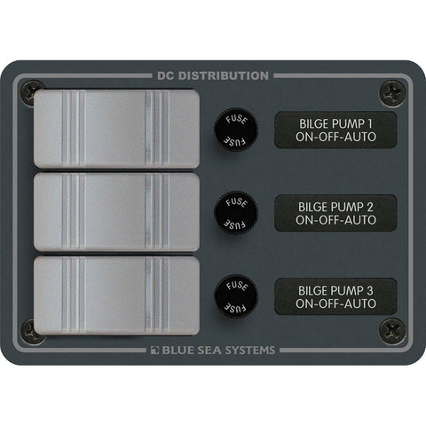 Blue Sea 8665 Contura 3 Bilge Pump Control Panel
