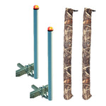 C.E. Smith 40" Post Guide-On w/L.E.D. Posts & FREE Camo Wet Lands Post Guide-On Pads