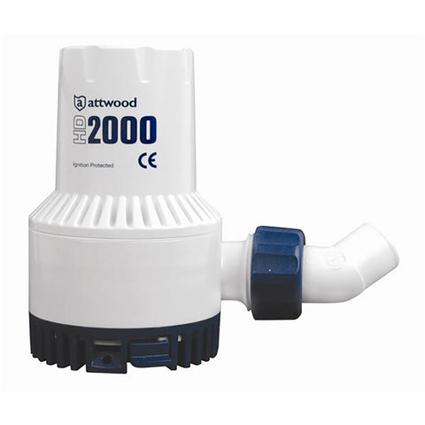 Attwood HD2000 Heavy Duty Bilge Pump - 24V & 2000 GPH