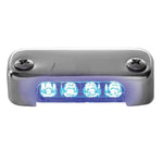 Attwood Blue LED Micro Light w/Stainless Steel Bezel & Vertical Mount