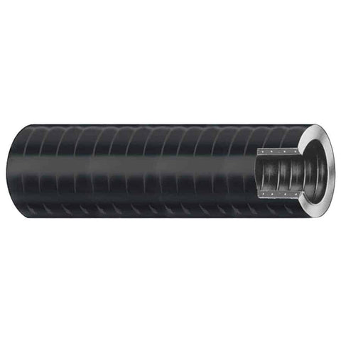 Trident Marine 3/4" x 50' Box VAC XHD Bilge & Live Well Hose - Black, FDA, PVC, Smooth, Hard Helix, Flexible