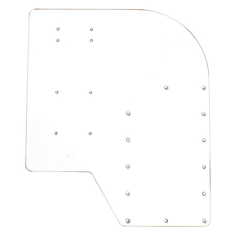 Sea Brackets Large Offset Trolling Motor Plate