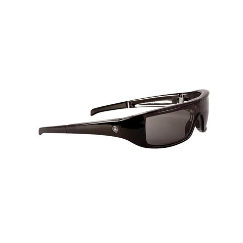 Poptical Popgear Sunglasses Gloss Black over Crystal Gray Polarized