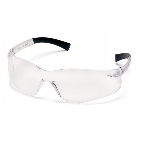 Pyramex Ztek Safety Glasses Clear Frame Lens