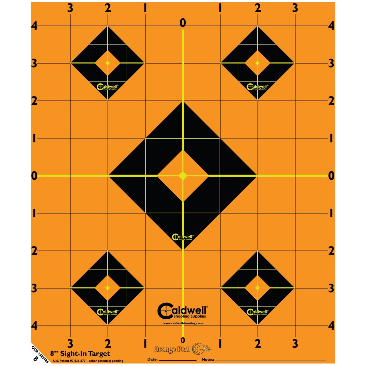 Caldwell 8in Sight-In Target Sheets