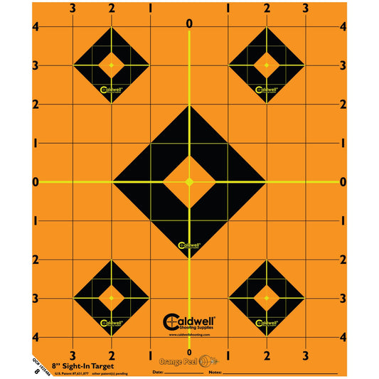 Caldwell 8in Sight-In Target Sheets